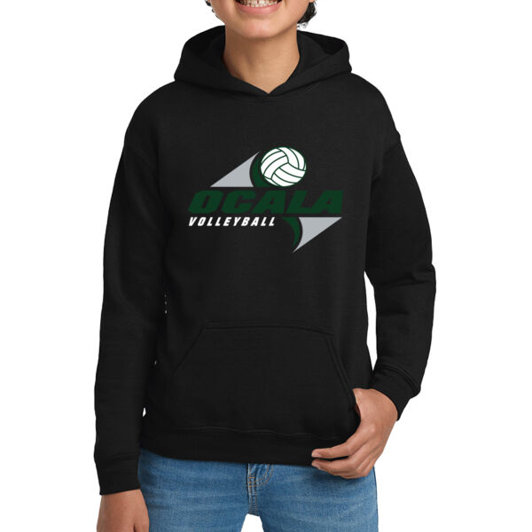 Ocala Volleyball Youth Hooded Sweatshirt Thumbnail