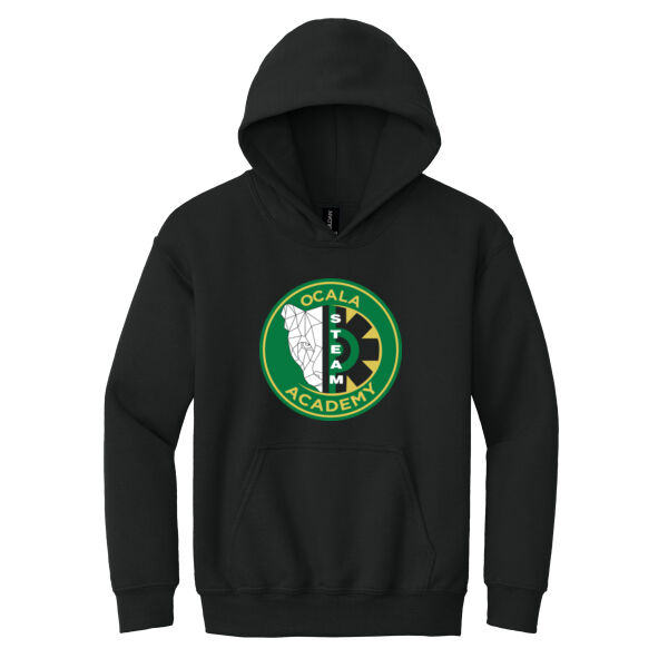 Ocala Steam Academy Youth Heavy Blend Hooded Sweatshirt Thumbnail